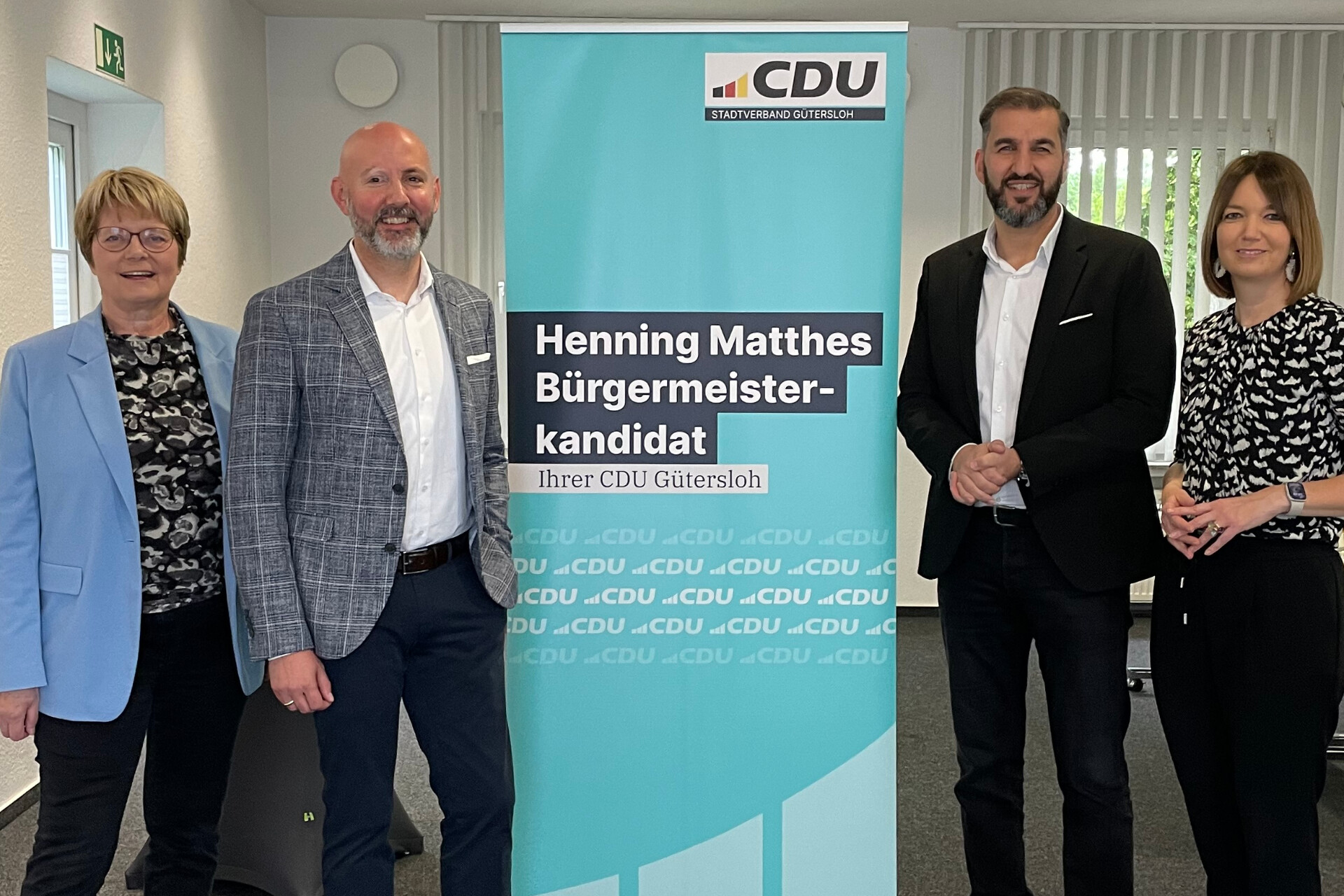 CDU-Bürgermeisterkandidat Henning Matthes