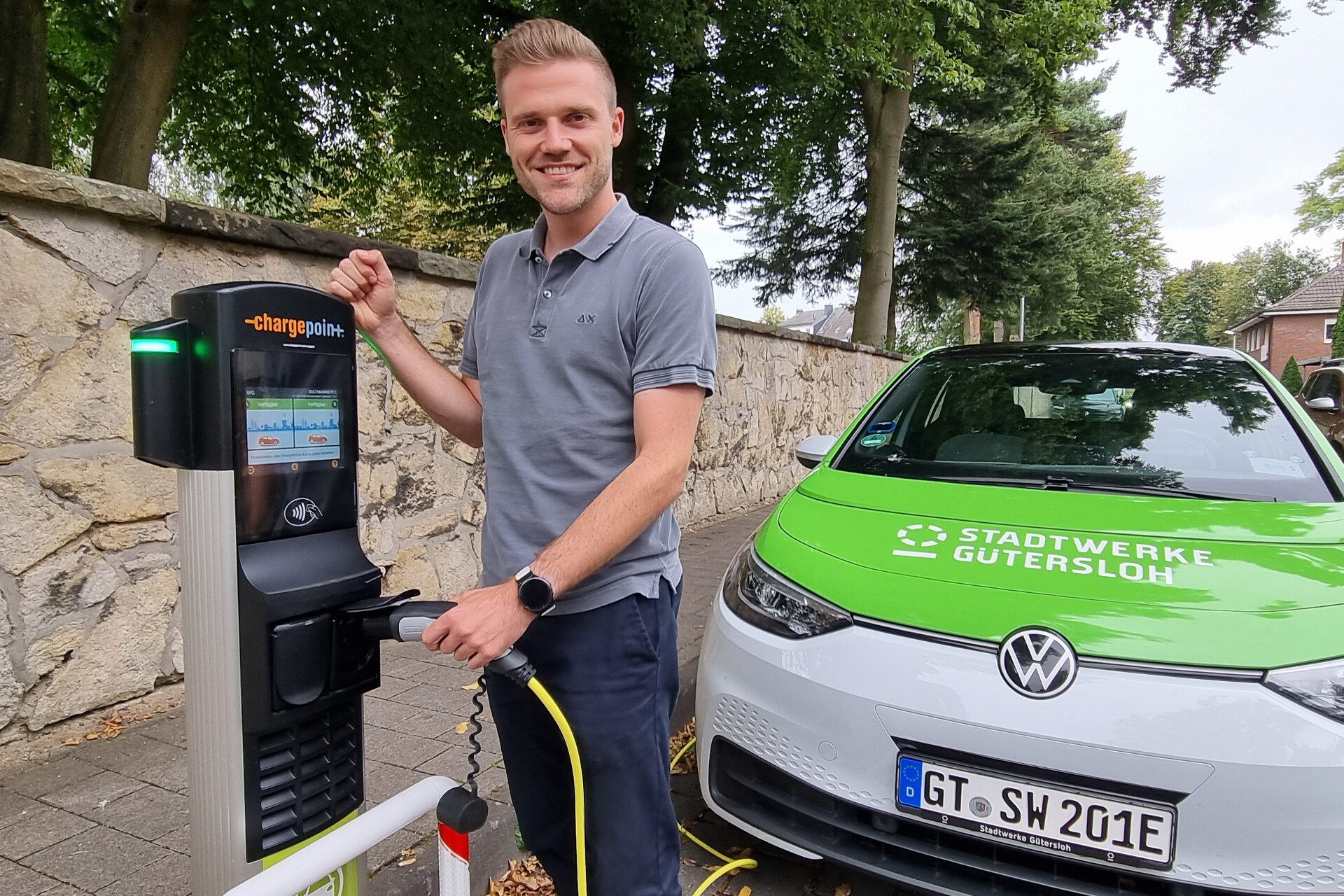 Stadtwerke haben 18 neue Ladesäulen in Betrieb genommen